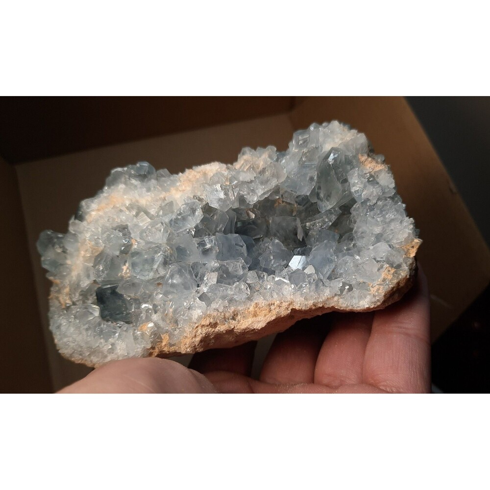Natural Crystal Geode Rocks Collection Box - Picture 5 of 8